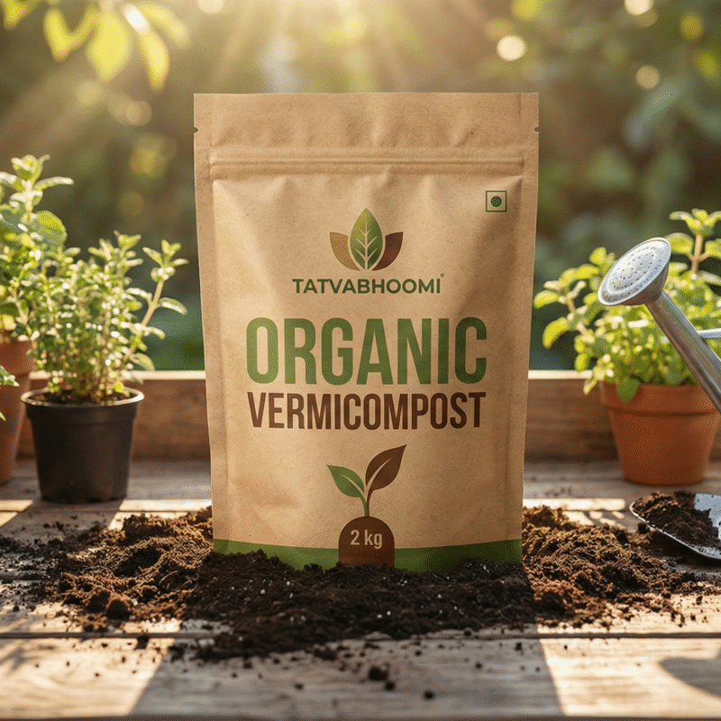 organic vermicompost – 2kg pack