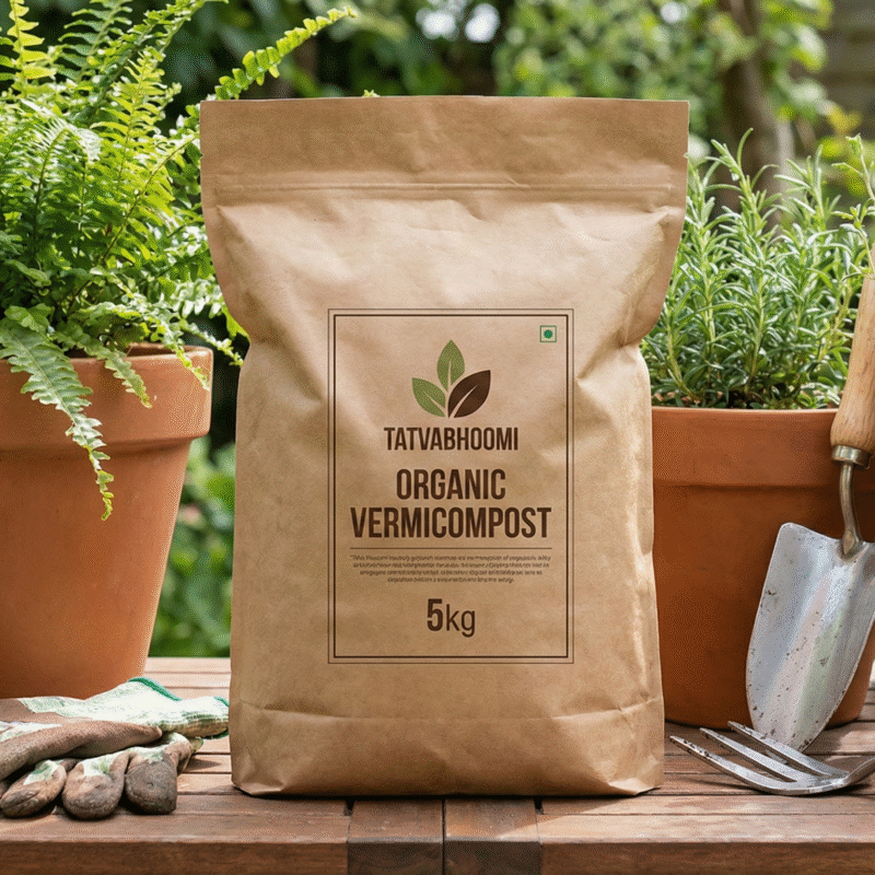 organic vermicompost – 5kg pack